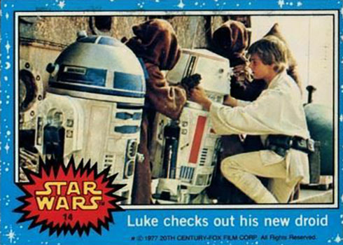 Set of 16 Diff Star Wars Movie Greeting Cards 1977 MINT UNUSED 