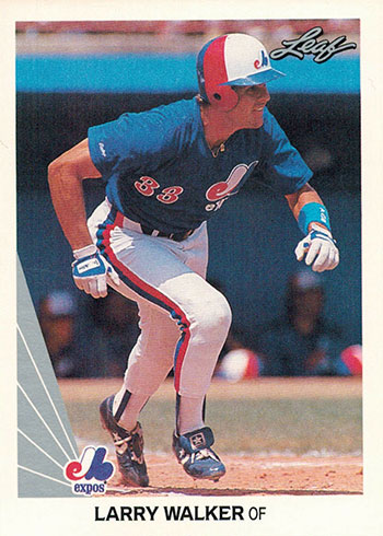  Larry Walker 1992 Studio Baseball Card 59