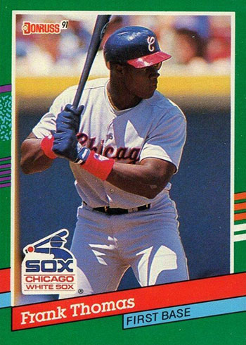 Frank Thomas Rated Rookie? Former Donruss Employee Confirms
