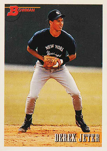 Top 20 Highest Selling Derek Jeter Rookie Card List