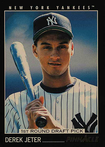 Derek Jeter First Round Draft Pick Score Select Card.