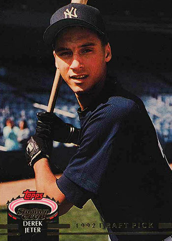 1993 Stadium Club Murphy Derek Jeter Rookie Card