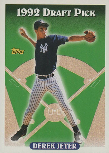 Derek Jeter 2 Color Pinstriped Jumbo Jersey Card Yankees Nice!