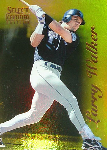  2023 Donruss Dominators #5 Larry Walker S999 Colorado Rockies  Baseball Card (Stock Photo Shown, card in Near Mint to Mint Condition) :  Sports & Outdoors