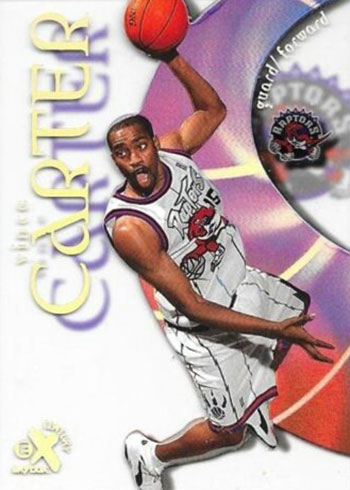  Vince Carter 1998-99 Fleer Brilliants Rookie Card