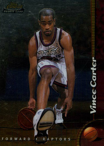 Vince Carter Rookie Card Countdown, Checklist and Guide