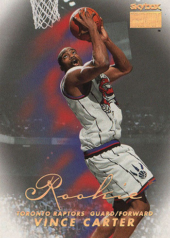 Vince Carter (Toronto Raptors) 1998 Topps Finest Basketball #230 RC Rookie  Card - PSA 10 GEM MINT (