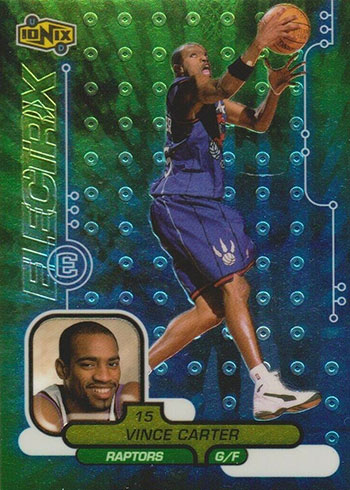  Vince Carter 1998-99 Fleer Brilliants Rookie Card