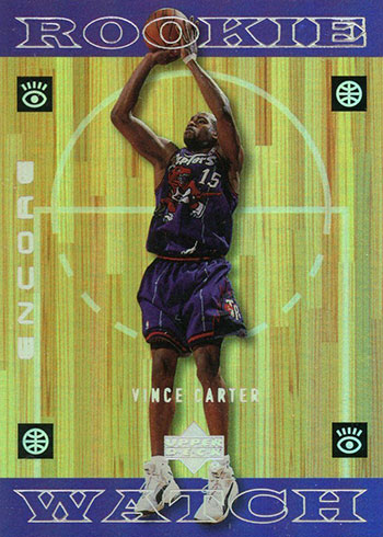 vince carter rookie year