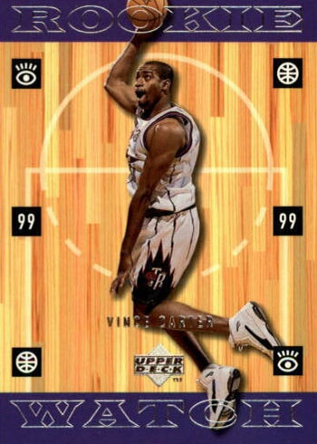 Vince Carter 1998-99 Upper Deck Black Diamond Futures #120 Toronto Raptors