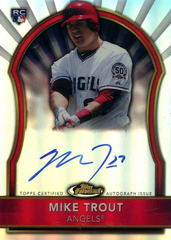 Mike Trout Autographed Official Major League Baseball – Great Moments  Sports Cards