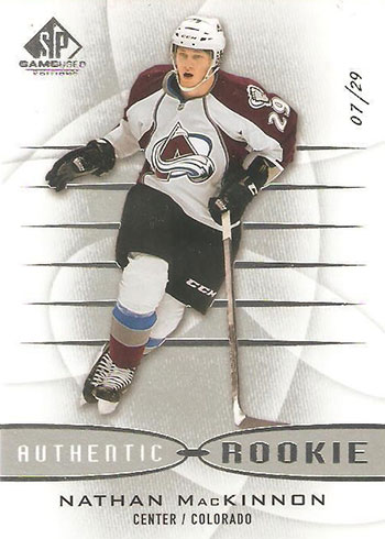 2013-14 SP Game Used Nathan MacKinnon RC