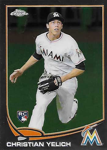 2013 Topps Chrome Update Christian Yelich RC