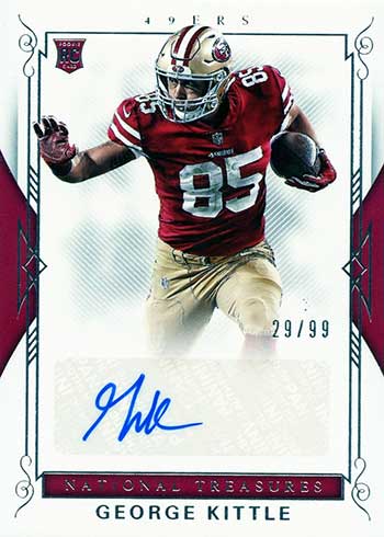 George Kittle Rookie Card Rankings and What's the Most Valuable