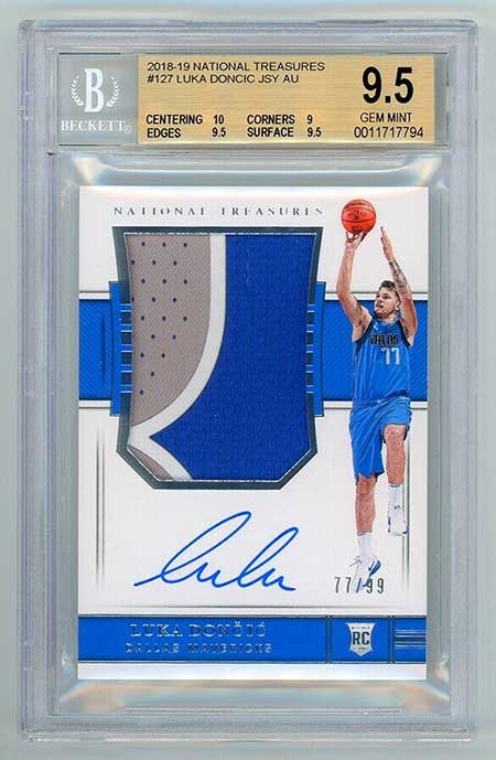 Luka Doncic 2018 Contenders Draft Picks International Ticket Auto #126  Price Guide - Sports Card Investor