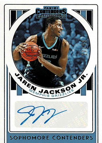 2018-19 Contenders Draft Picks Malik Monk Variation, Charlotte