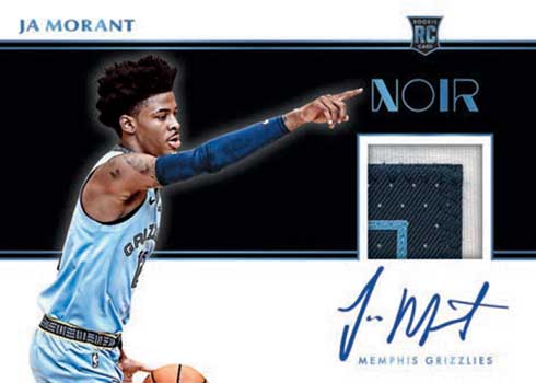 2019-20 Panini Noir Basketball Checklist, Team Set Lists, Hobby