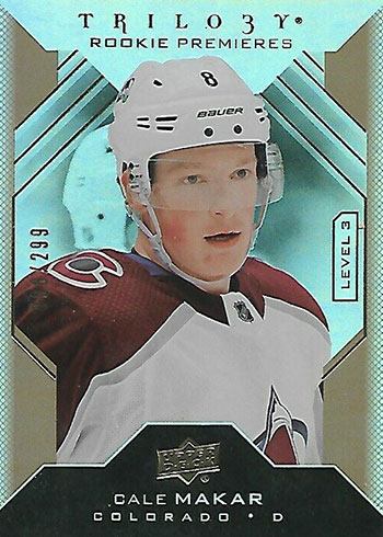 2019-20 Upper Deck Trilogy Premieres Level 3 /299 Victor Olofsson #133  Rookie RC