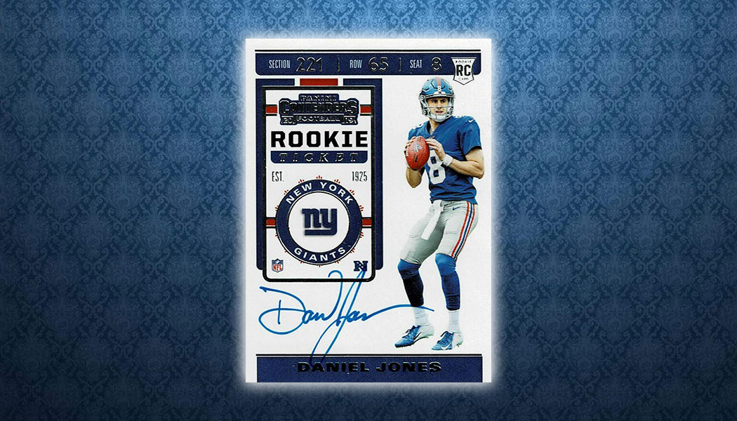 Drew Lock 2019 Panini Contenders Rookie Ticket Jersey Patch RC