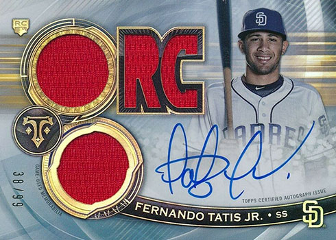 Fernando Tatis Jr. 2020 Prizm Color Blast #CB-1 Price Guide