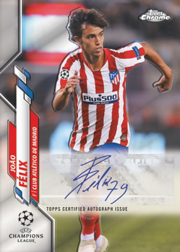 2020 Topps Chrome UEFA Champions League Soccer Autographs