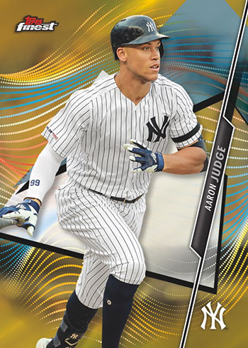 2020 Topps Finest Baseball Gold Refractor