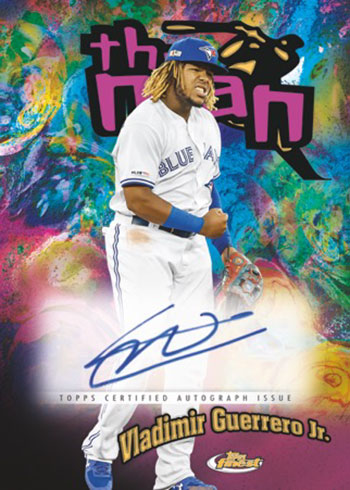 2020 Topps Finest Baseball The Man Autographs