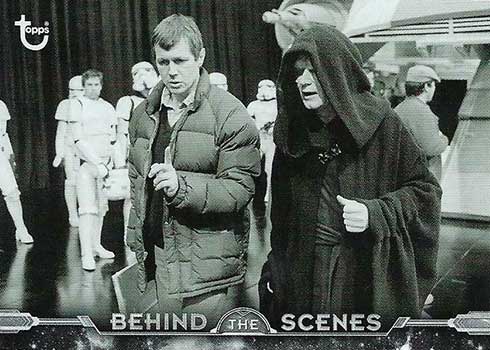 Star Wars RotJ Black & White Sepia Base Card #60 Penetrating the Shield 