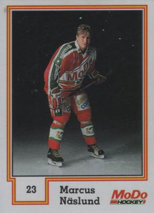 1993-94 Markus Naslund Pittsburgh Penguins Rookie Game Worn Jersey