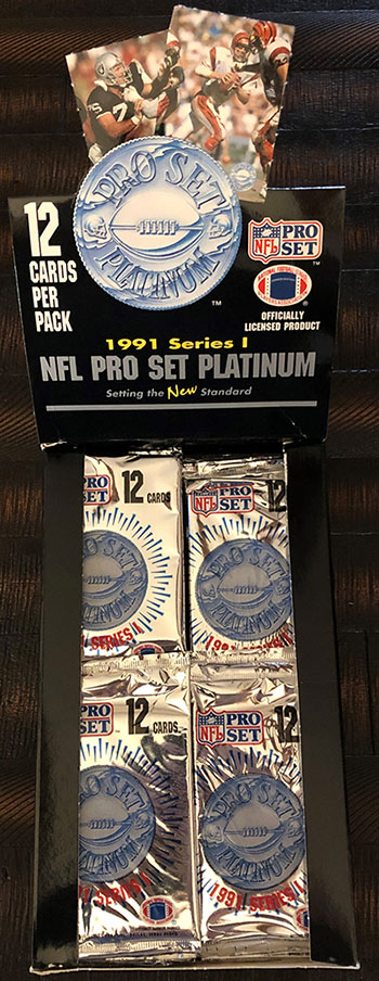 : 1991 Pro Set Platinum Seattle Seahawks Team Set with