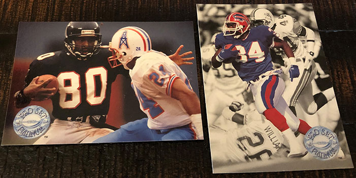 Football Cards - 1991 Pro Set Platinum