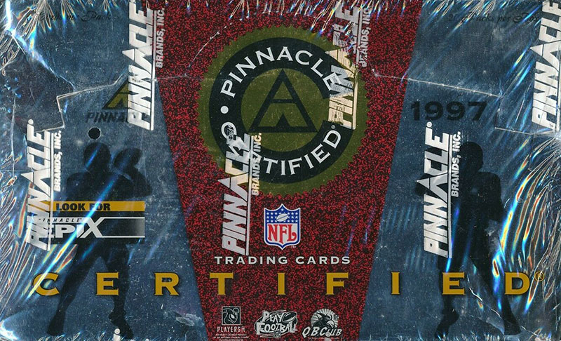 1997 Pinnacle Certified Football Box