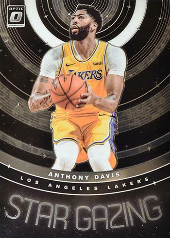 2019-20 Donruss Optic Basketball Star Gazing Anthony Davis