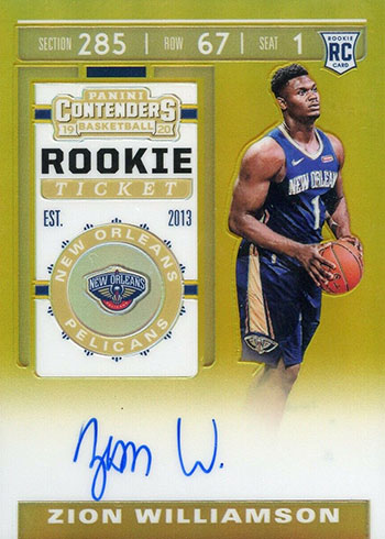 PANINI opulence ZION WILLIAMSON ナイキパッチ