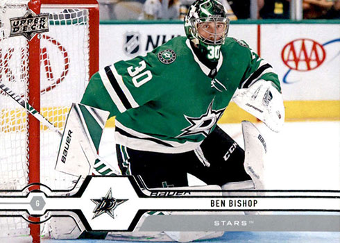  2019-20 Upper Deck Hockey Series 1 UD Canvas #C67 Ben Bishop  Dallas Stars Official UD NHL Trading Card : Collectibles & Fine Art