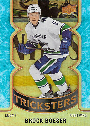 2019-20 Upper Deck Series 2 Hockey Tricksters Brock Boeser