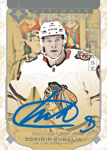 2019-20 Upper Deck Ultimate Collection Hockey Ultimate Introductions Autographs