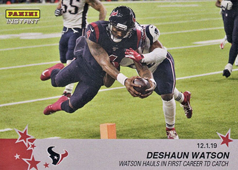 2019 Panini Instant Football Deshaun Watson