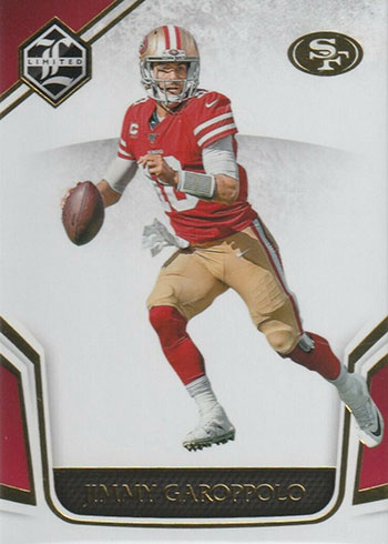 2019 Limited Football Jimmy Garoppolo