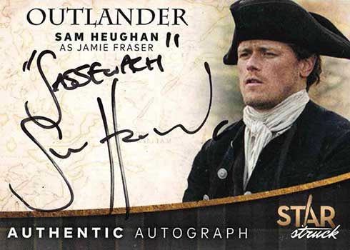 2020 Cryptozoic Outlander Season 4 Sam Heughan Autograph