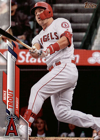 2020 Topps Series 1 Baseball Mike Trout