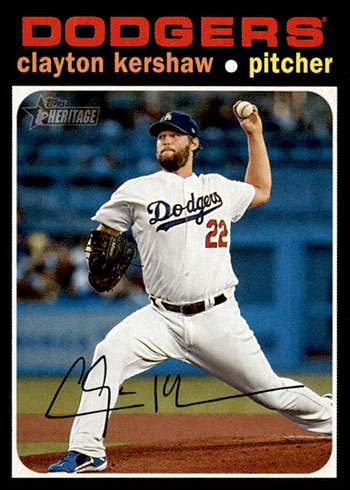 Clayton Kershaw 2020 Topps Black 1985 Jersey Card #d 180/199