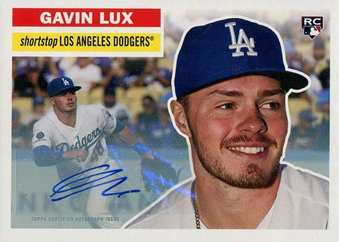 2020 Topps Series 1 Baseball Topps Choice Autographs Gavin Lux
