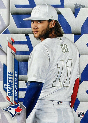 2020 Bo Bichette Topps Update Series SP PHOTO VARIATION ROOKIE RC #U1