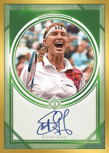2020 Topps Transcendent Tennis Hall of Fame Autograph Emerald