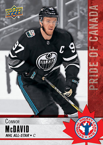 2017-18 Upper Deck National Hockey Card Day Canada #CAN9 Connor McDavid 