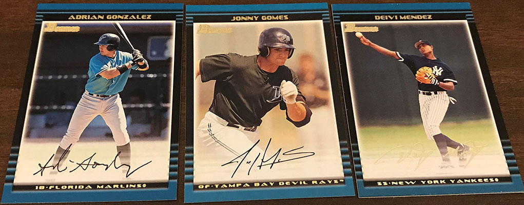 2001 Bowman #343 Adrian Gonzalez Marlins Slabbed Signed Card BAS Beckett -  Duck's Dugout