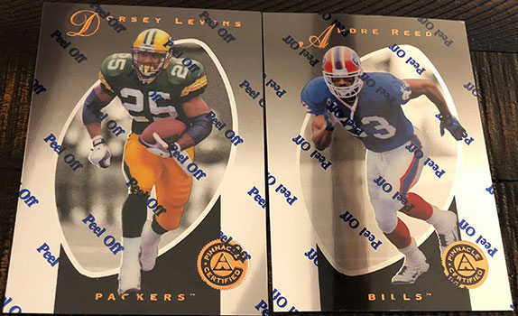 1997 Pinnacle Certified Football Cards Box Break and Breakdown