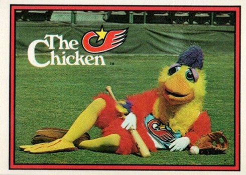 1982 Donruss San Diego Chicken