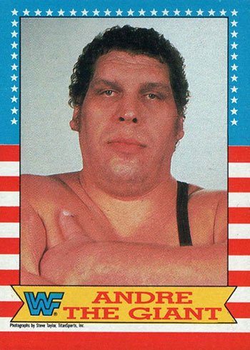 1987 Topps WWF Andre the Giant